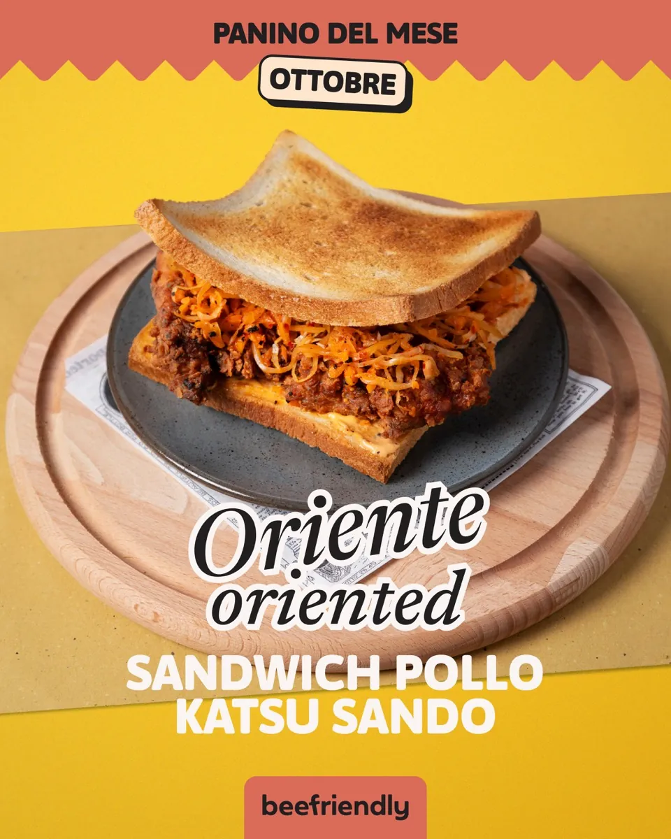 Special di ottobre con pollo Katsu Sando